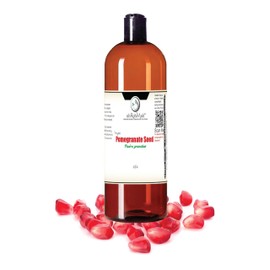 uh*Roh*Muh 100% Pure Virgin Pomegranate Seed Oil – Cold-Pressed & Unrefined from Turkey | Lightweight Moisturizer for Face, Skin & Hair | Nutrient-Rich Botanical Oil | 16 Fl Oz