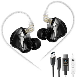 KZ Axas USB-C Gaming Earbuds with Mic, FPS IEM, 4 DSP Modes