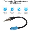 Zenoruslky Vehicle Radio Antenna Adapter Car Stereo Antenna Wire Connector