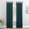 Sun Zero Easton Energy Saving Blackout Tab Top Curtain Panel, 40" x 63", Teal