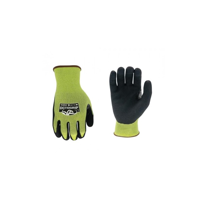 Octogrip ANTI CUT LEVEL 5 NITRILE Coated Safety Work Gloves
