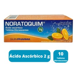 Vitamina C 1 G Noratoquim Caja 10 Tabletas Efervescentes
