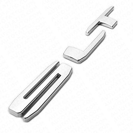 1Pc 19-21 Sierra Tailgate SLT Logo Emblem Pickup Badge Nameplate Replacement for SLT (Chrome)