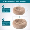 Bedsure Calming Dog Beds for Small Medium Large Dogs -