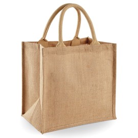 Westford Mill, Medium Jute Shopping Bag, natural