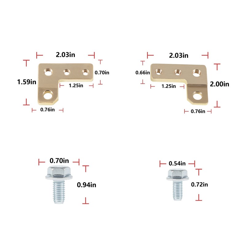 Copper Extreme Duty Battery Terminal Kit fit for Jeep Wrangler