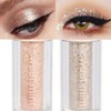 2Pcs Waterproof Crystal Liquid Glitter Eye Shadow Sticks.Quick-Drying Liquid Sparkling