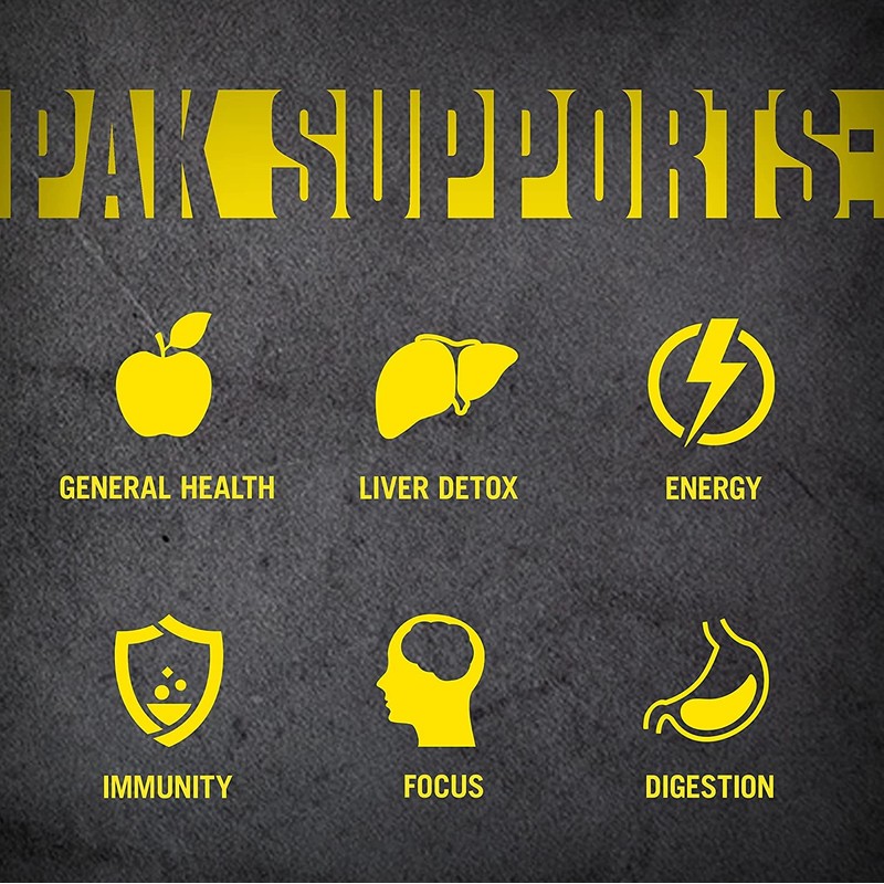 Universal Nutrition ANIMAL Pak Multivitamin Complex for Training with Vitamins,