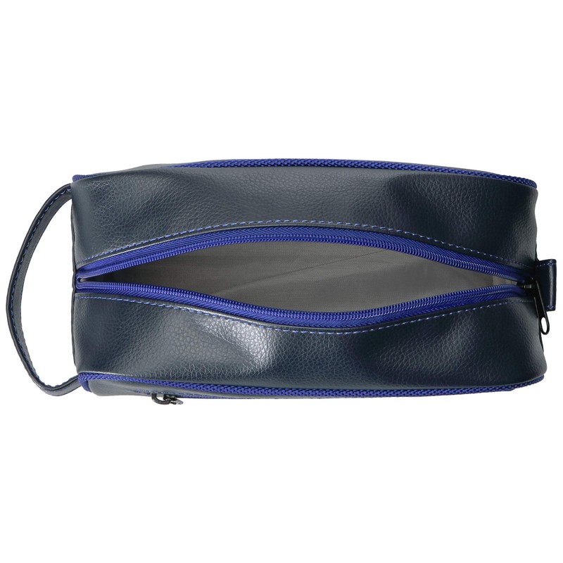 Nautica Men's Top Zip Travel Kit Toiletry Bag Organizer Packing,