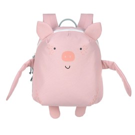 LÄSSIG Children's Kindergarten Rucksack with Chest Strap, for Ages 3+, About Friends, pink