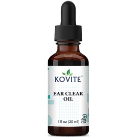 Kovite Ear Clear Oil - Natural Ear Drops - 1 fl oz.