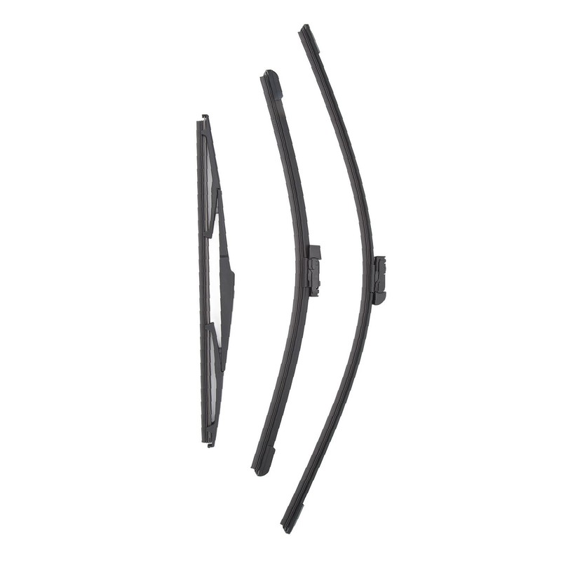 3Pcs Front Windshield Wiper Blades Durable Wiper Blade Replacement for
