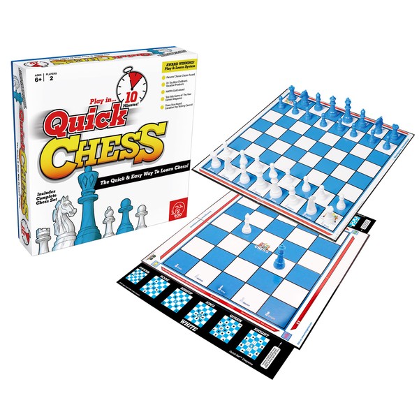 ROO GAMES QG01 Quick Chess - Learn Chess with 8