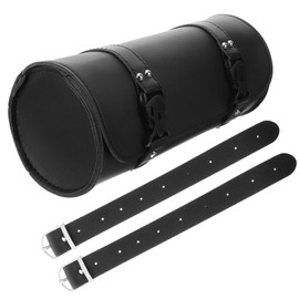 Gatuida Motorcycle Front Fork Bag Synthetic Leather Tool Bag Motorcycle Bag Saddle Bag