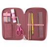Depesche Miss Melody Triple Pencil Case Assorted Colours Red, Rust