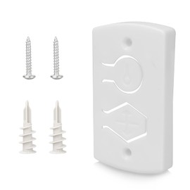 White Two Button Cover Plate Fit for Wayne Dalton Garage Door Wall Station 309961 and 3976 Remote Opener, Replace Molds: 3018, 3522DLX, 3413, 3414, 3322B-Z