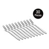 30 Pack Appetizer Dessert Forks, Stainless Steel Mini Salad Fruit
