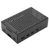 For Raspberry Pi 4B Aluminum Alloy Case MultiHoles Protective Cooling