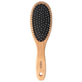 PARSA Beauty Hair Brush Hair Brush Wooden Massage Brush with Metal Pins Detangling Brush for Naturally Beautiful Hair Styling