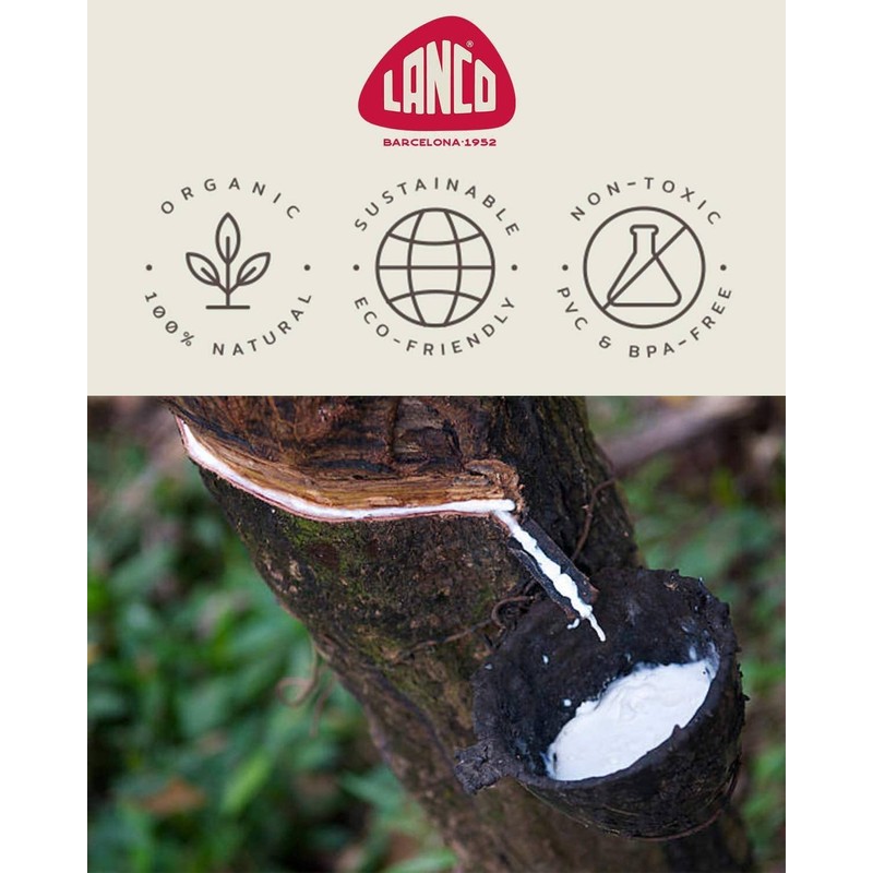 Lanco 8424678701137 King Egg Laugh; 100% Natural Rubber