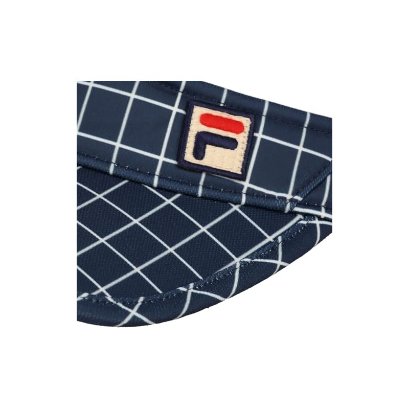 FILA FDZEL0091 Women's Tennis Visor Sun Visor, Absorbent, Quick Drying,