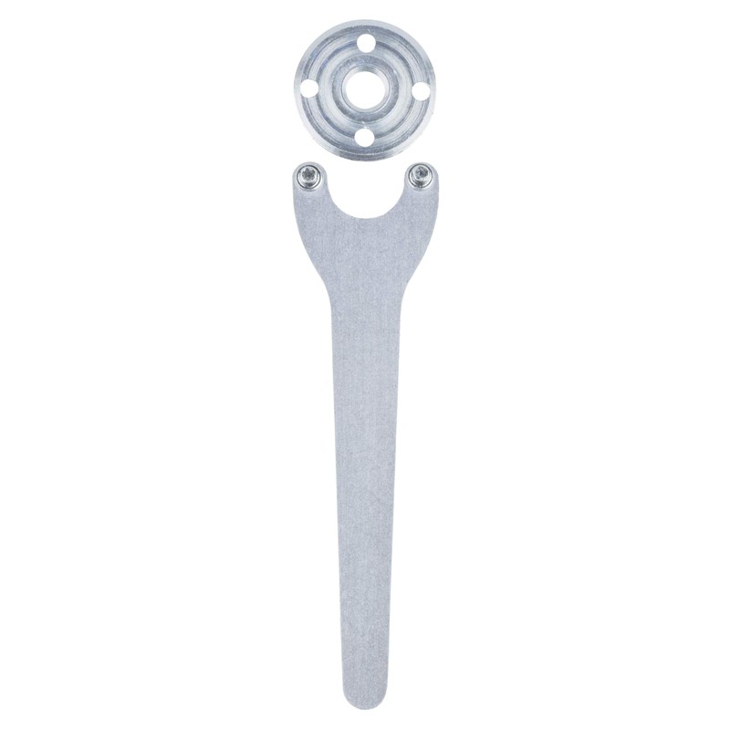 Wolfcraft 2457000 35mm Flange Spanner Straight for Angle Grinder with