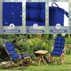 Geelin 4 Pcs Adirondack Chair Cushion High Back Patio Chair