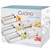 CucinaPro Pasta Maker Accessory Set- 5 Different Attachments - Compatible