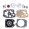 Haishine Carburetor Carb Repair Kit Primer Bulb Valve for GX35