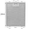 SPARES2GO Metal Mesh Filter for Candy Cooker Hood/Kitchen Extractor Fan