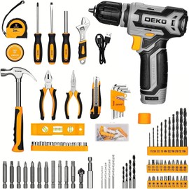 DEKOPRO Cordless Drill Tool Box 133PCS