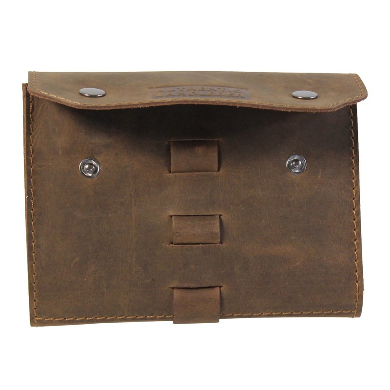 LandLeder Boon Docks Buffalo Leather Pencil Case Bag Pen Roll