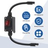 Inline 12V Power Switch, Briidea IP65 Waterproof SAE Connector with