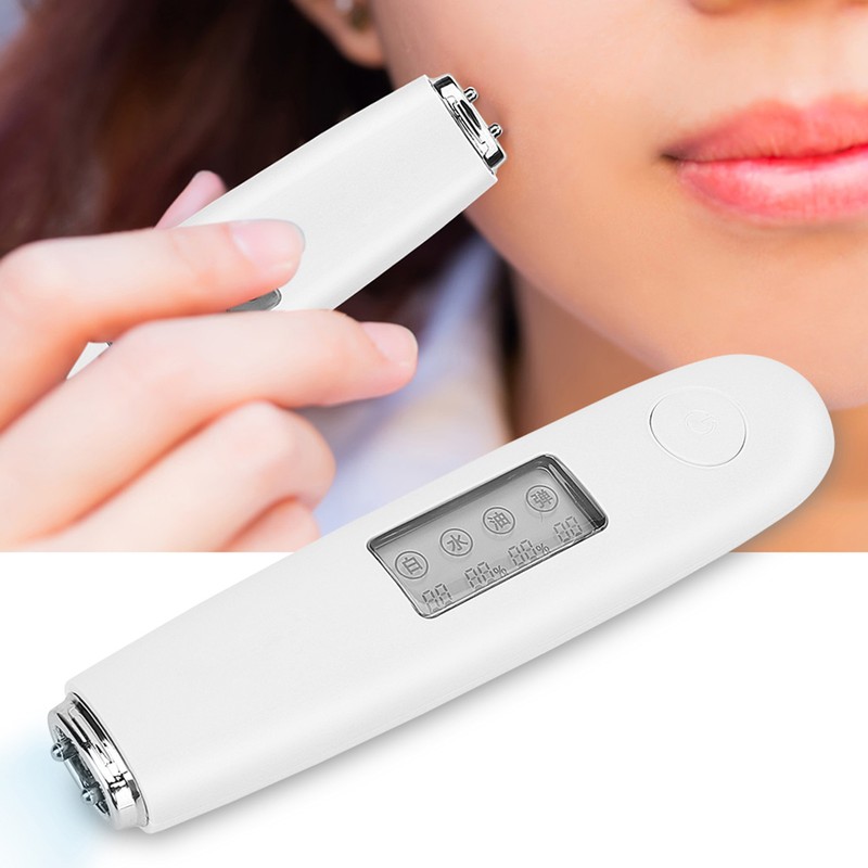 Skin Oil Content Moisture Analyzer Face Skin Elasticity Whitening Degree