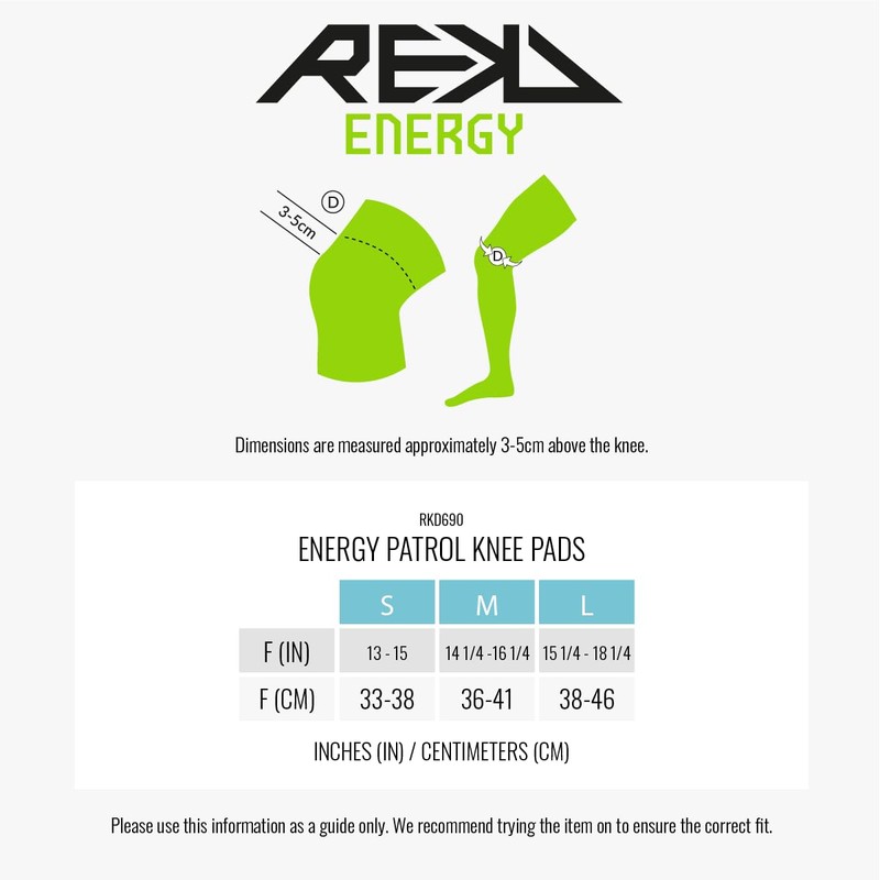 Rekd Energy Patrol Ramp Pads Knee Guard L