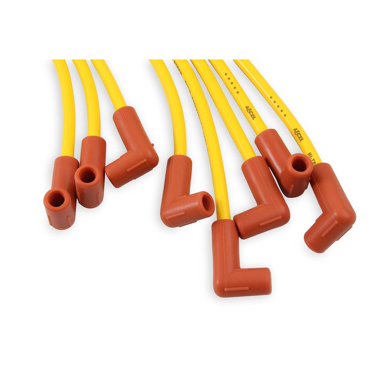ACCEL 4048 Spark Plug Wire Set - 8mm - Yellow