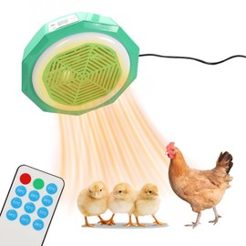 Chick Brooder Heating Plate,Brooder Heater For Chicks,500W Poultry Heat Lamp for Chicks,Poultry Heating Lampshade,9inch Chicken Brooder Heater with Adjustable Height for Baby Chick & Duckling