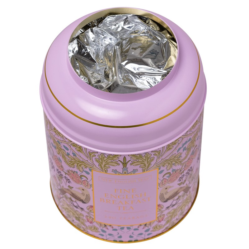 New English Teas Song Thrush & Berries Tea Caddy in