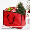 RICHIE Christmas Tree Storage Bag 7.5 ft (3pc Set), Fits