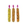 A&E Cage Co. SmaKers Treat Sticks for Parakeet- 3-in-1 Flavor
