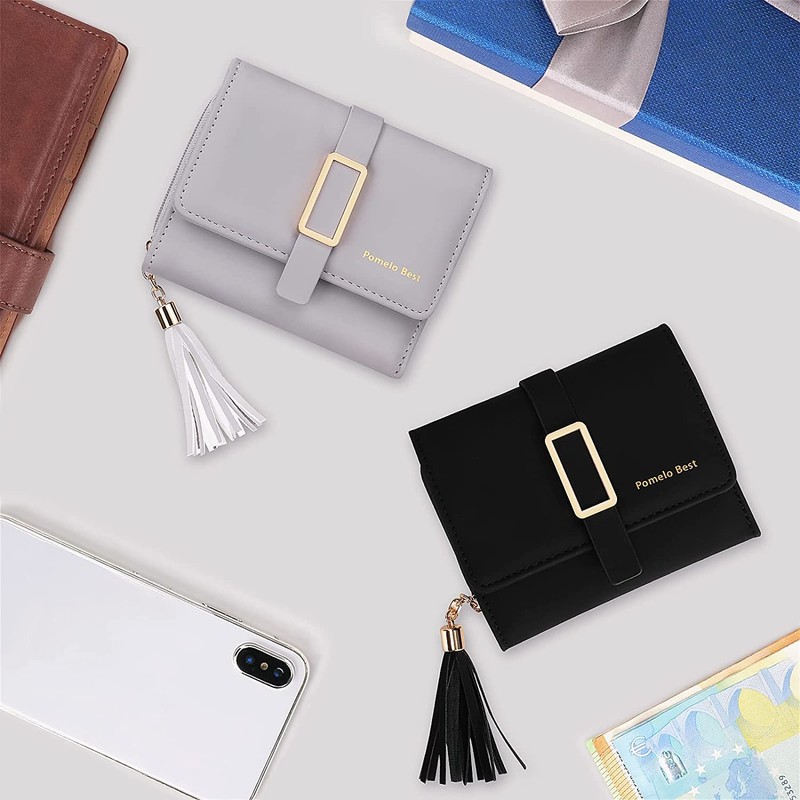 Pomelo Best Women's Trifold Wallet, Folding Wallet, Short Wallet, Coin