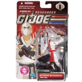 G.I. Joe 30th Anniversary 3 3/4 Inch Renegades Action Figure Storm Shadow Cobra Ninja