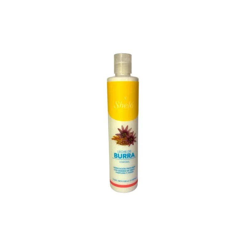 Leche De Burra Corporal Shelo Nabel® 530ml. 3 Piezas