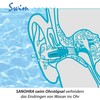 SANOHRA swim Ohrstöpsel - wasserdichte Ohrenstöpsel zum Schwimmen - wiederverwendbar