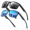 Occhsouo Sunglasses Men's Polarised Women's UV400 Protection Sports Sunglasses Men