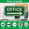Office Signs with Right Arrow Sign for Office Building Navigation
