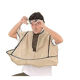 Hair Apron, Haircut Cape, Haircutter, For Home Use, Waterproof, For Adults & Children, For Households, Haircuts, Easy Haircuts, Foldable, Compact Storage Prevention, Free Sponge, Comb