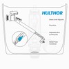 Hulthor Universal Toilet Fill Valve – Quiet Refill, Adjustable Float
