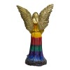 Imagen De Resina Santa Muerte Con Biblia 46 Cm