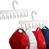2Pcs Hat Hangers for Closet, Hat Organizer for Baseball Caps,